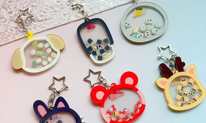 一摇就解压？亚克力摇摇乐挂件太上头啦！