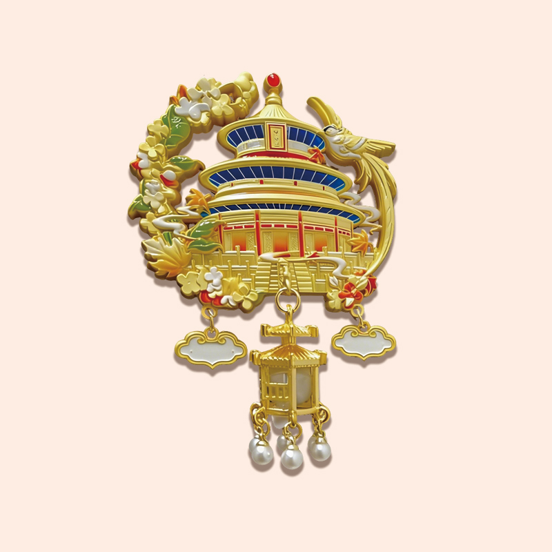 3D立体金属冰箱贴2