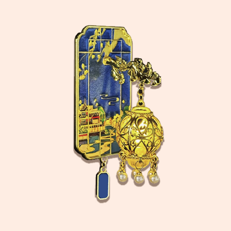 灯笼金属冰箱贴