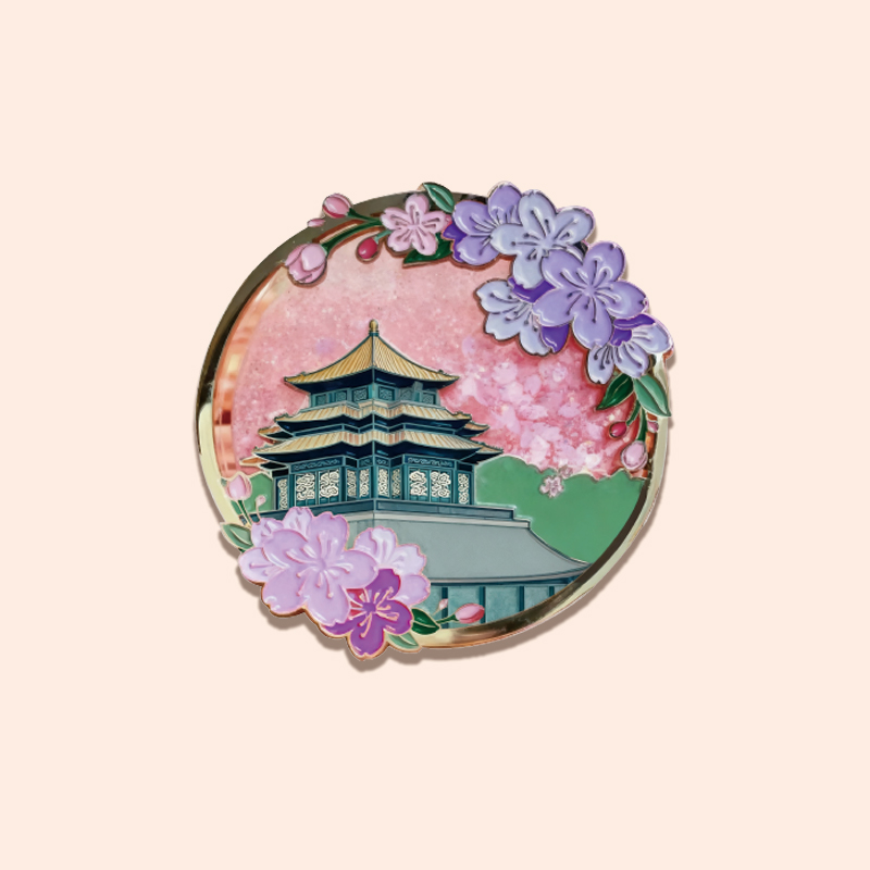 流沙金属冰箱贴2