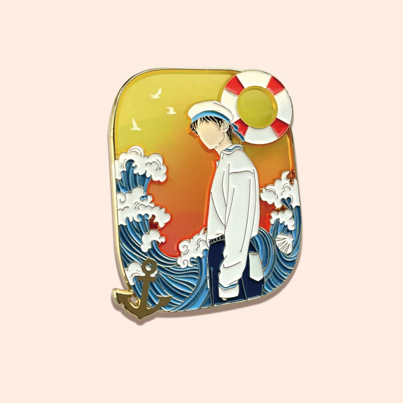 烤漆+UV印刷徽章