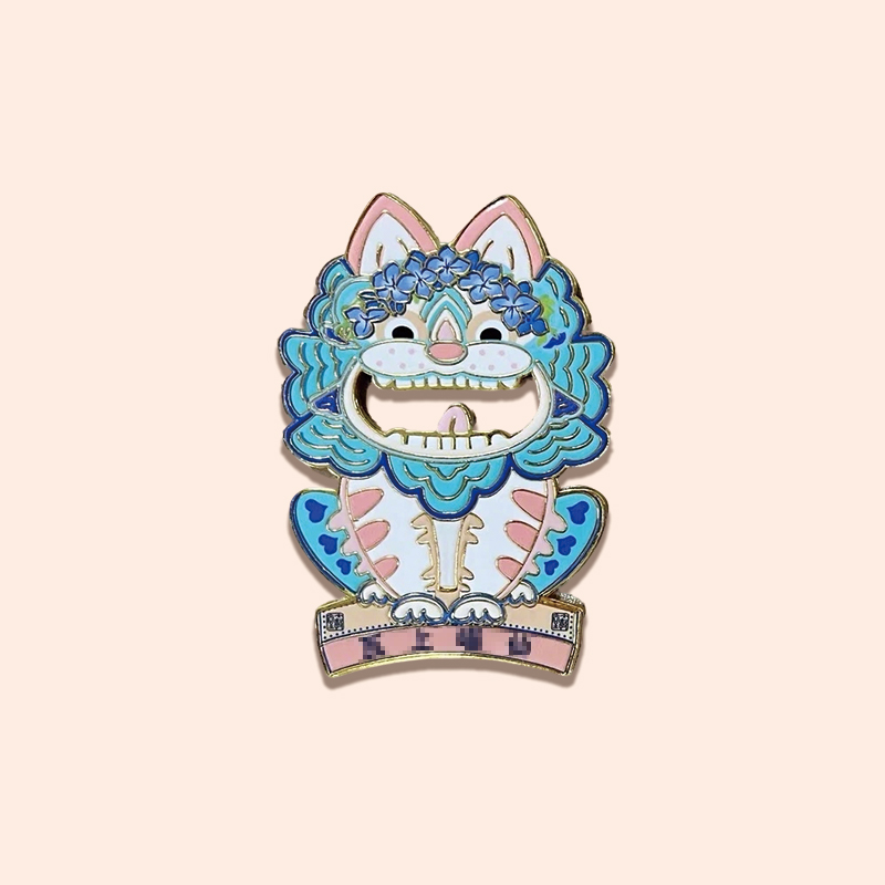 开瓶器徽章