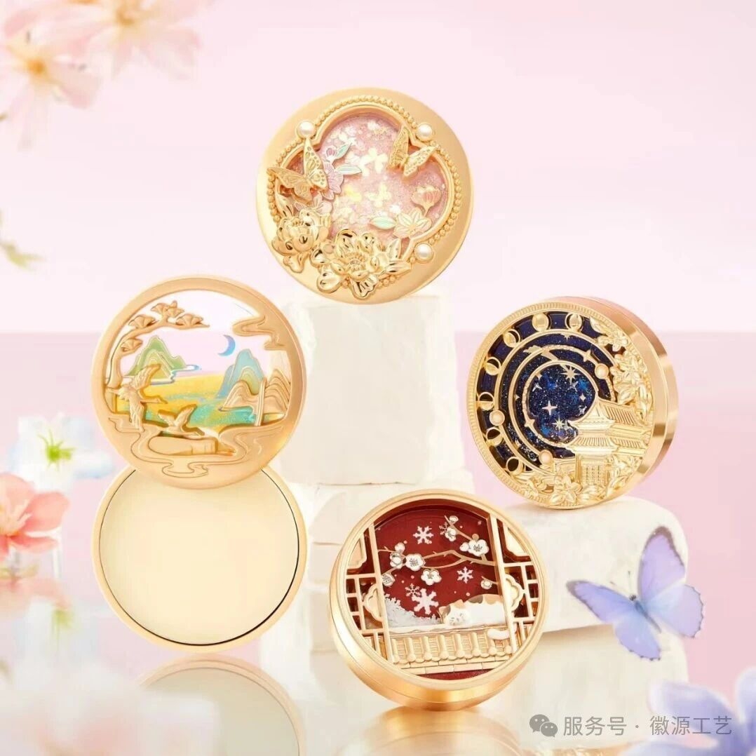 藏在细节里的巧思！这波金属香膏文创，每一件都是国风艺术品